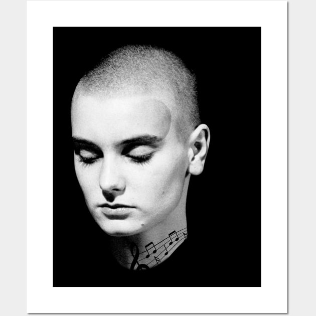 Sinead O'Connor Vintage Wall Art by Panamerum